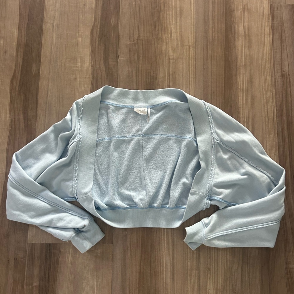 Urban Outfitters blue coverup sweater